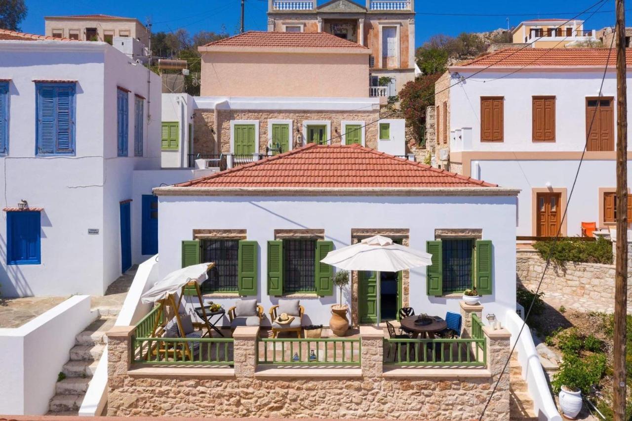 Muse Clio Villa Chalki Town Exterior photo